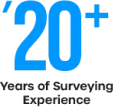 20+ years of surveying experience